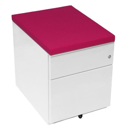 Panel tapicerowany z mocowaniem magnetycznym SPAD4277 do kontenerów biurowych - 4