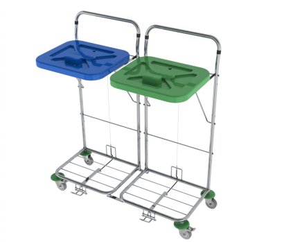 Stelaż na worki na odpady VAKO 120C/2N