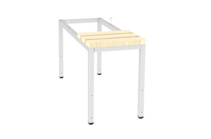 Ławka z siedziskiem do szaf z regulowanymi nogami P313 W drewno ekonomiczne