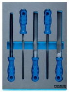 Zestaw pilników warsztatowych w module piankowym 443001402