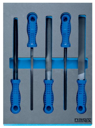 Zestaw pilników warsztatowych w module piankowym 443001402