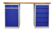 Stół warsztatowy z kontenerkami CE20_51P