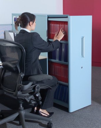 Kontenerek biurowy "Towers" BTW4B4S - 1