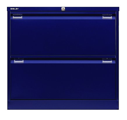 Metalowa szafka na dokumenty Bisley DF2 dwurzędowa - 5