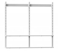 Stelaż ramy tylnej do stołu - 3 słupki KOMBI - szerokość 2000 mm