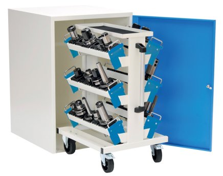 Wózek na narzędzia CNC 02.285.07A z wyposażeniem