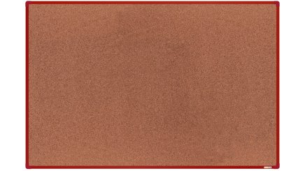 Tablica ogłoszeniowa z wysokiej jakości powierzchnią korkową o wymiarach 1800 x 1200 mm - 2