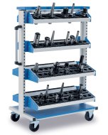 Wózek na narzędzia CNC 02.58.44A z wyposażeniem