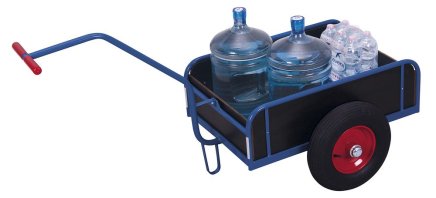 Wózek ręczny dwukołowy, zu-1280, powierzchnia ładunkowa 765 mm x 435 mm - 3