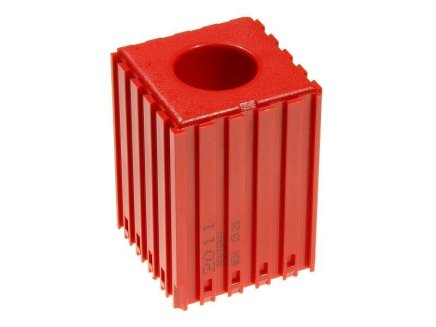 Plastikowy stojak CNC do frezów z chwytem cylindrycznym 25 mm