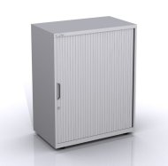 Szafka na dokumenty z drzwiami roletowymi SYT08/3