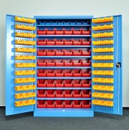 Szafka warsztatowa Kovos ze skrzynkami plastikowymi SPZ_11_0003_C_VAR_8