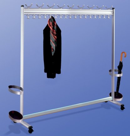 Wieszak mobilny Multiline - szerokość 1800 mm