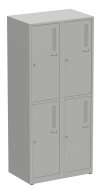Szafka pracownicza BHP jasnoszara A82424W.2.09.2.4