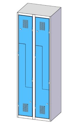 Szafa dzielona XS84-18Z - 4