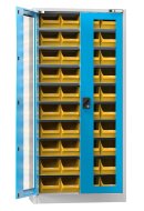 Szafka z plastikowymi skrzynkami UK1-B11S