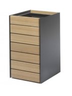 Kosz na śmieci parkowy 65L Elegant