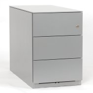 Mobilny kontenerek biurowy (pod biurko) NWA59M7SSS (różne warianty)