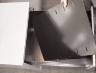 Wkładane dno perforowane + 2x przegroda do pięcioszufladowej szafki na dokumenty Bisley BS5E