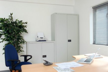 Szafa na dokumenty metalowa Bisley E402A01 - 3