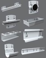 Zestaw uchwytów do Q-system QDN 5002