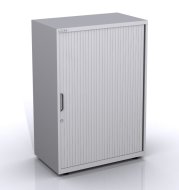 Szafka na dokumenty z drzwiami żaluzjowymi SYT08/34