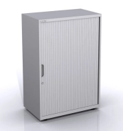 Szafka na dokumenty z drzwiami żaluzjowymi SYT08/34