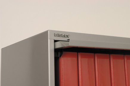 Szafa biurowa z drzwiami unoszonymi do góry i szufladami – SystemFile SYC10/34/1/2 - 3