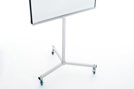 Flipchart Aveli, mobilny, z wysuwanymi szynami - 2