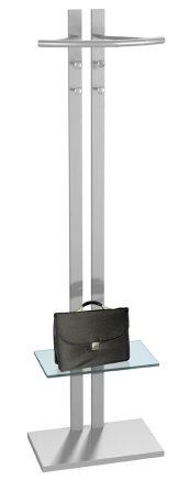 Metalowy stojący wieszak na ubrania G8