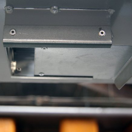 Drewniany kosz na śmieci zewnętrzny z popielnicą 65L 1018-S - 3