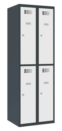 Szafka pracownicza BHP metalowa Sus 322 szer. 600 mm - 5