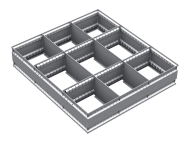 Przegroda do szuflady warsztatowej VND EPO 12B