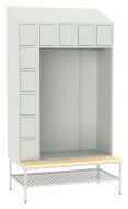 Zestaw szatniowy szafa otwarta Szos 10 SZOG 0101030201