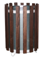 Zewnętrzny kosz na śmieci 45L 1026