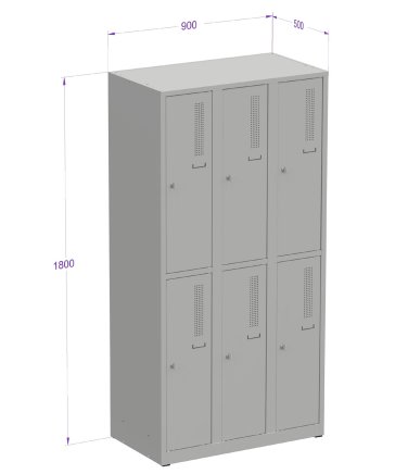 Szafa z dzielonymi drzwiami A83324W.2.09.2.4 - 2