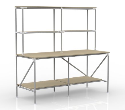 Stół do pakowania z systemu modułów rurowych 24020580