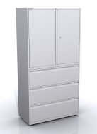Szafka z drzwiami i szufladami SYC10/36D/3