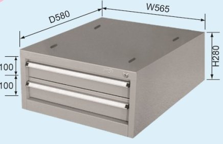 Stół warsztatowy z kontenerkiem EZD-1512 - 3