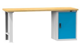 Stoły warsztatowe serii C, szerokość 1500, głębokość 700 lub 800, wysokość 880 lub 890 mm (6 modeli)