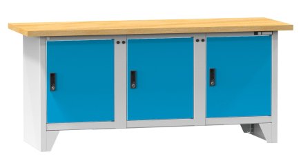 Stół warsztatowy z kontenerkami PS 2-5