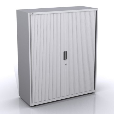 Szafka na dokumenty z drzwiami żaluzjowymi SYT12/43