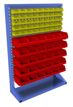 Panel stacjonarny jednostronny z wyposażeniem PSZ_12_A_VAR_2