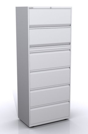 Szafka z drzwiami uchylnymi i szufladami SYC08/2/4