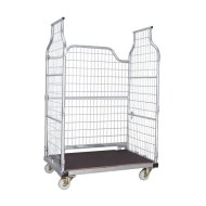 Kontener mobilny z 3 ścianami z siatki Universal Corlette® (4 modele)