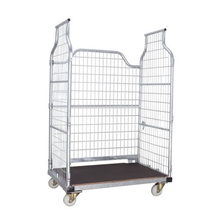 Kontener mobilny z 3 ścianami z siatki Universal Corlette® (4 modele)