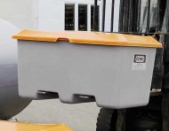 Pojemnik na piasek i sól z laminatu szklanego 400L