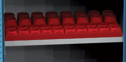 Półka składana na stojaki NC NCS POL 01