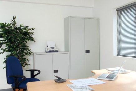 Szafka na dokumenty metalowa Bisley E782A04 1950 x 914 x 400 mm - 3