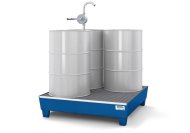 Wanna ociekowa z rusztem na 4 beczki